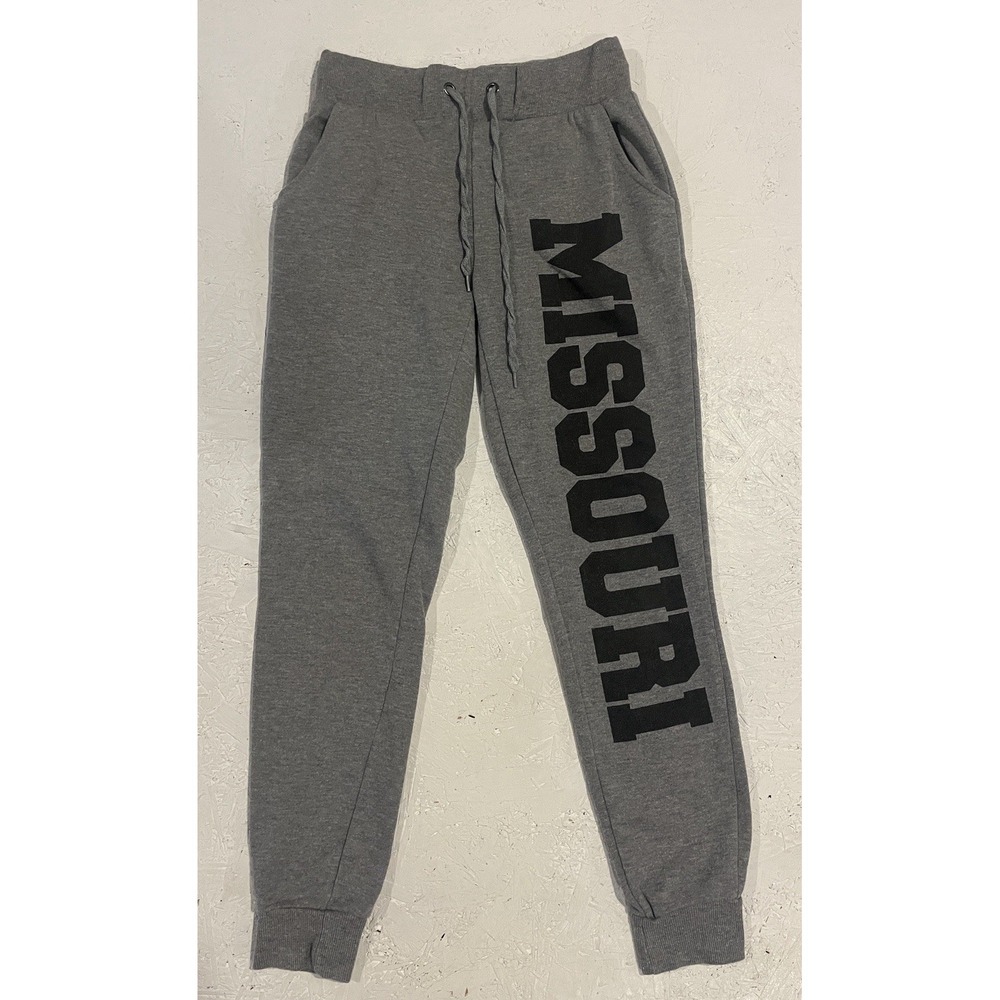 Rue 21 Mizzou‎ Missouri Tigers Spell Out Sweatpants Pants Womens Small Gray